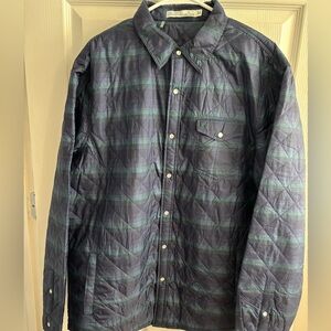 Criquet Plaid Quilted Shacket XL